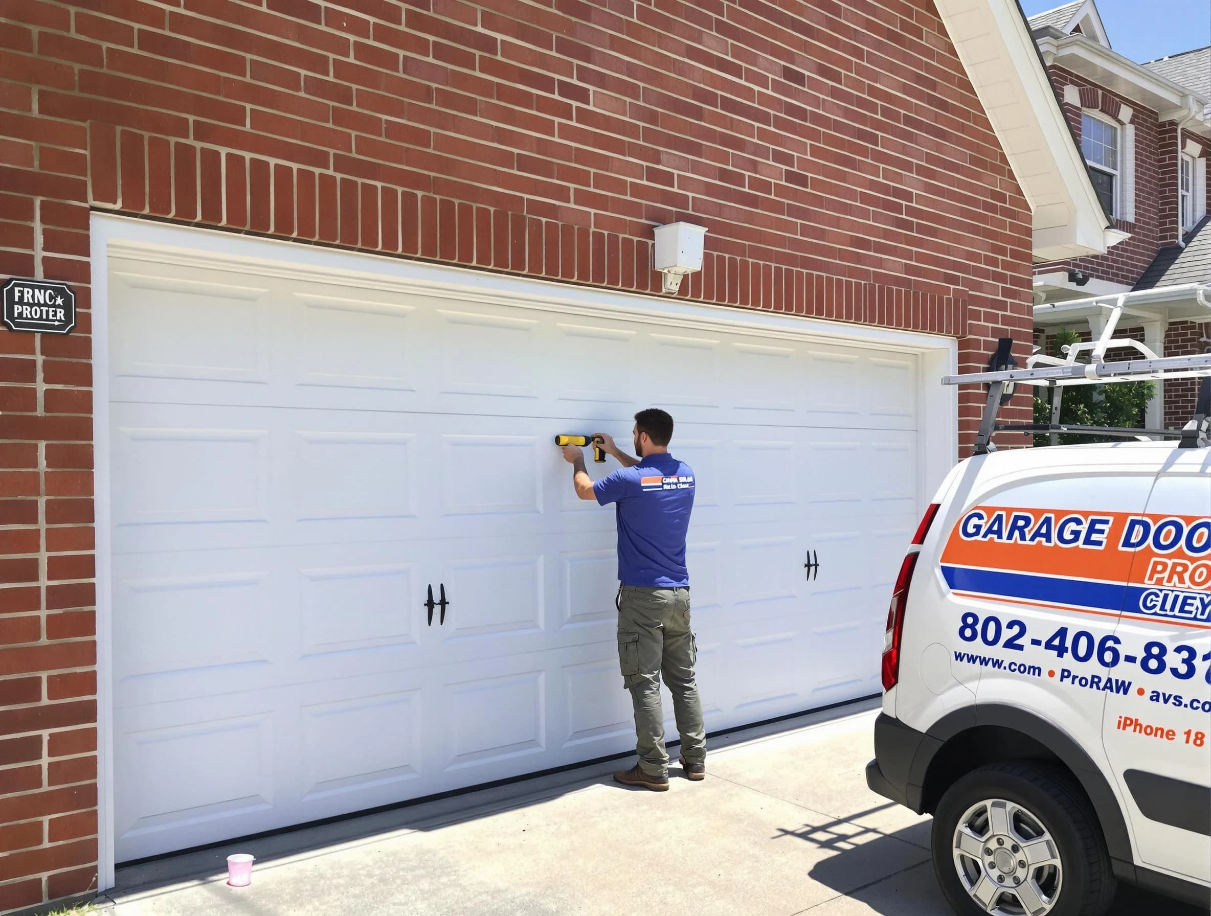 Local garage door repair service by Hampton Garage Door Repair in Hampton